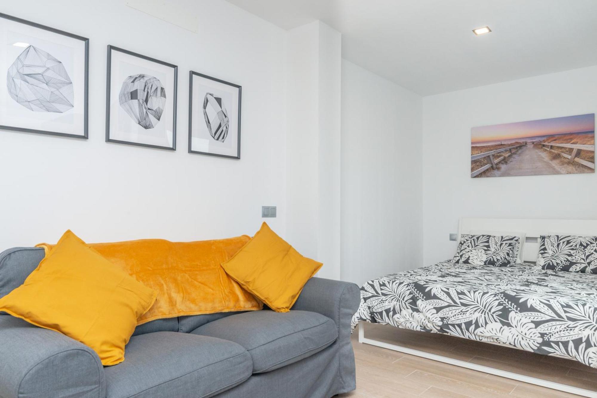 Estudio Con Balcon Playa Las Canteras Las Palmas de Gran Canaria Exterior foto