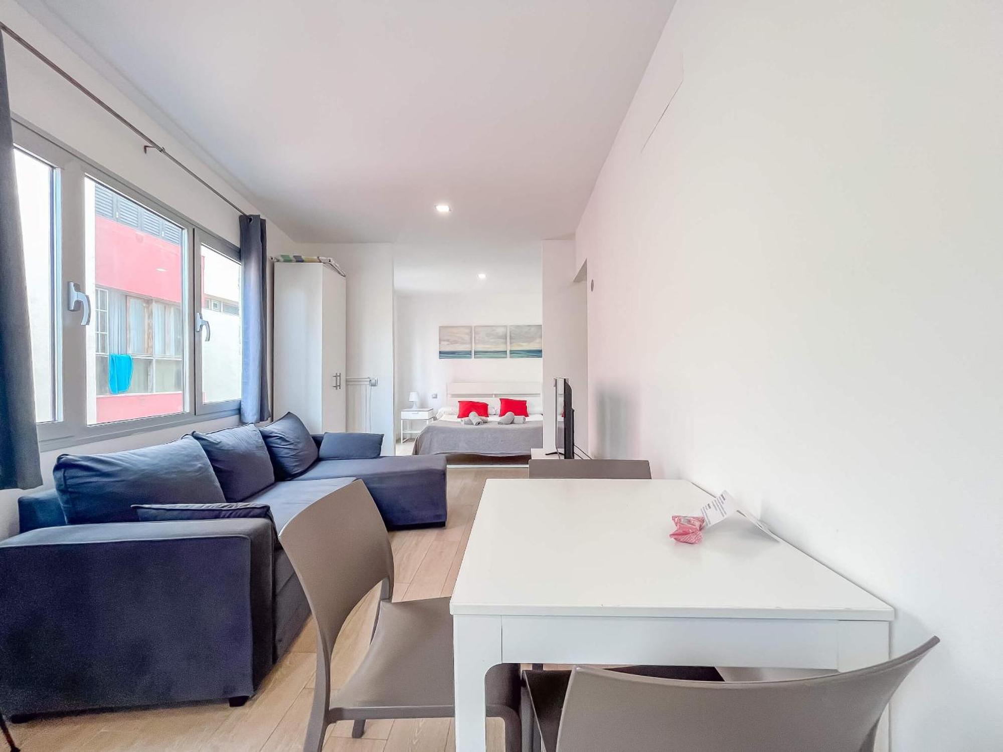 Estudio Con Balcon Playa Las Canteras Las Palmas de Gran Canaria Exterior foto