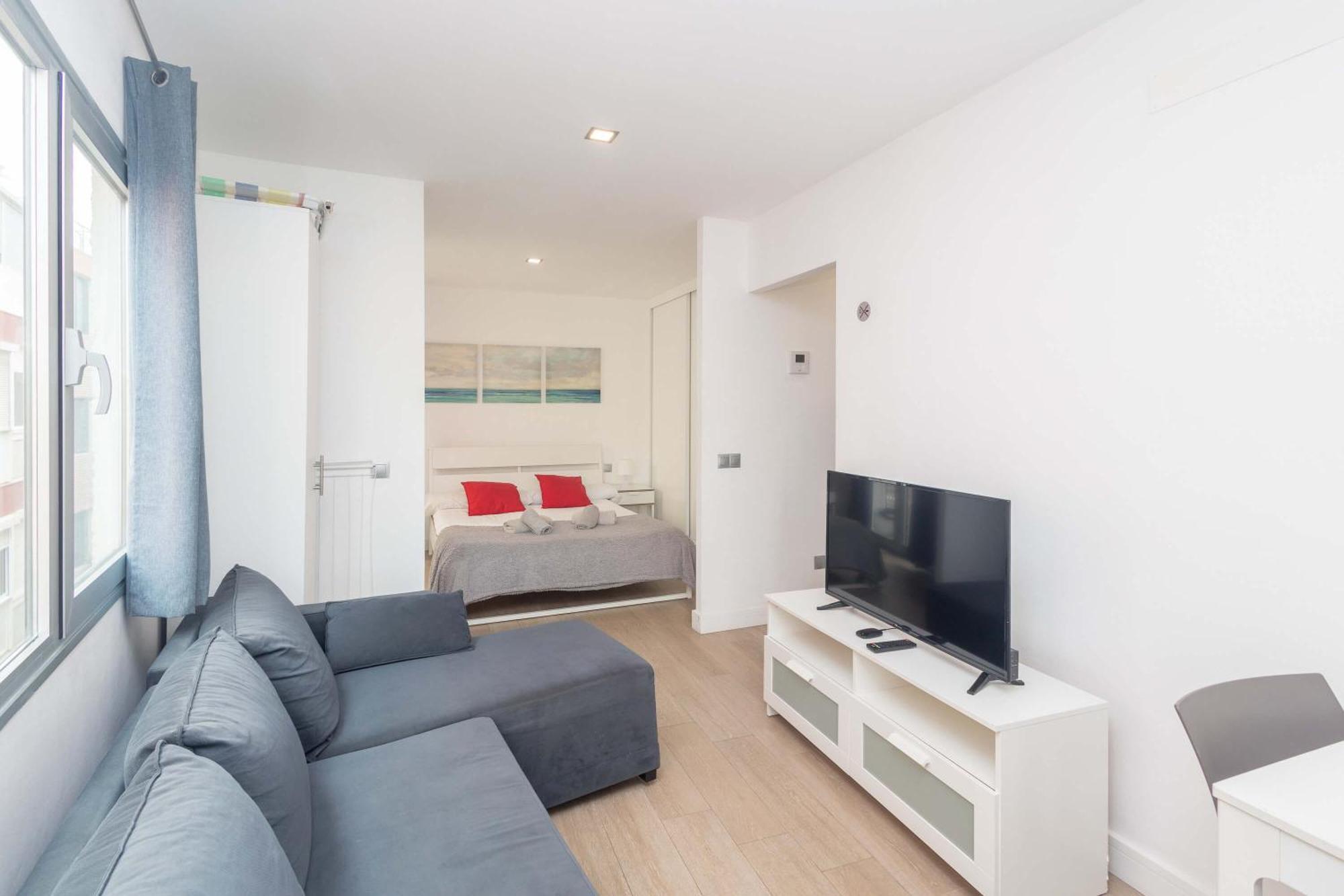 Estudio Con Balcon Playa Las Canteras Las Palmas de Gran Canaria Exterior foto