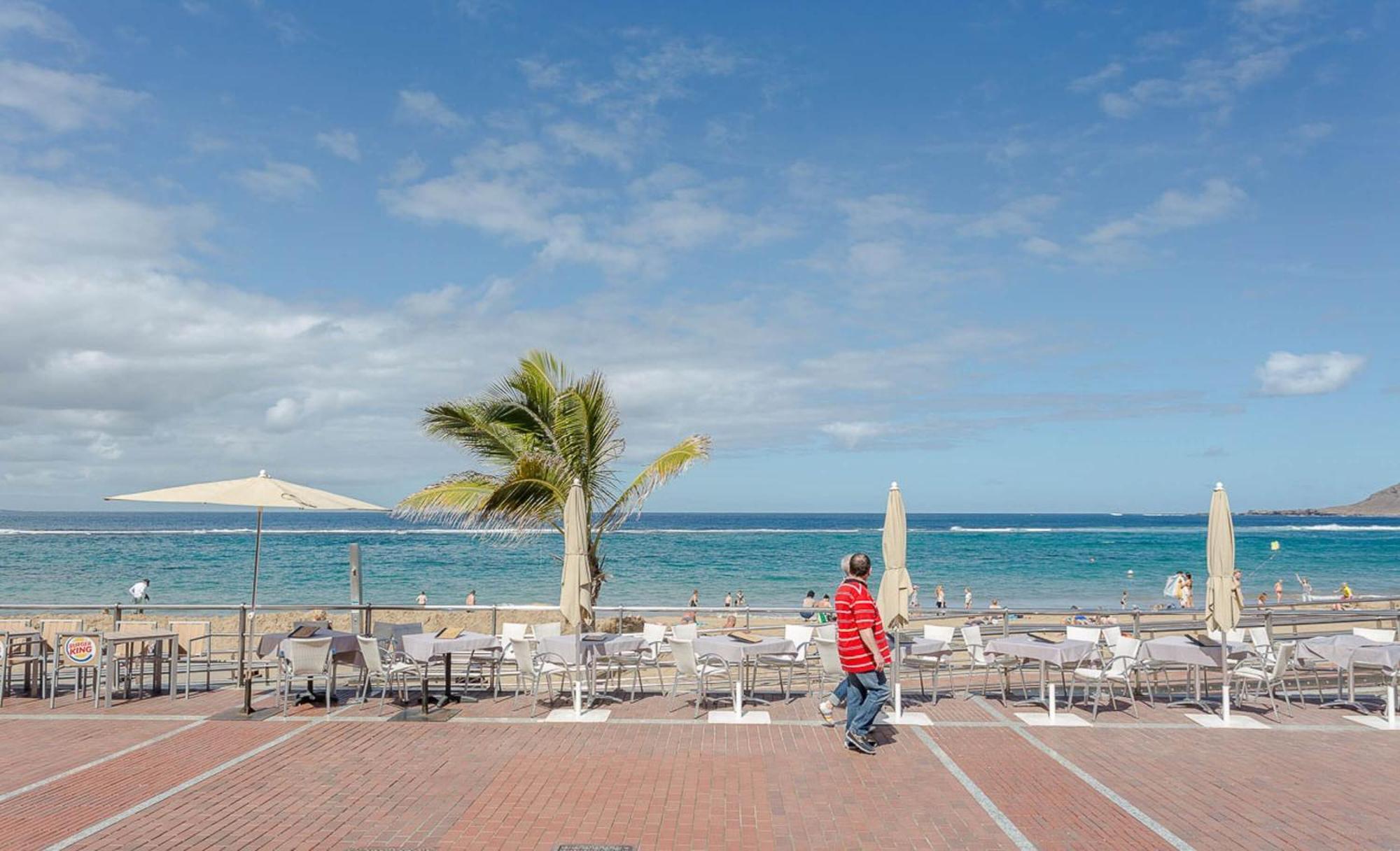 Estudio Con Balcon Playa Las Canteras Las Palmas de Gran Canaria Exterior foto