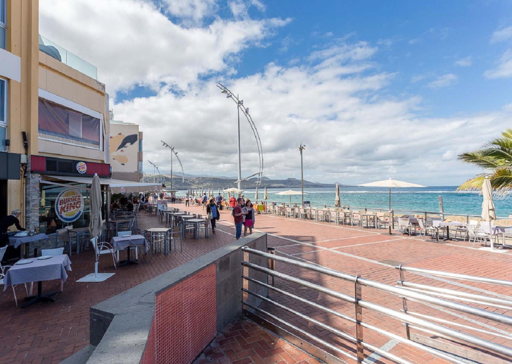 Estudio Con Balcon Playa Las Canteras Las Palmas de Gran Canaria Exterior foto