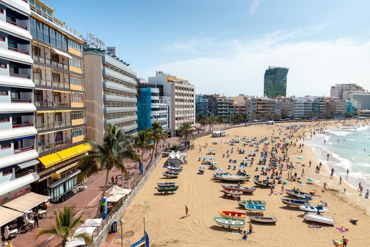 Estudio Con Balcon Playa Las Canteras Las Palmas de Gran Canaria Exterior foto