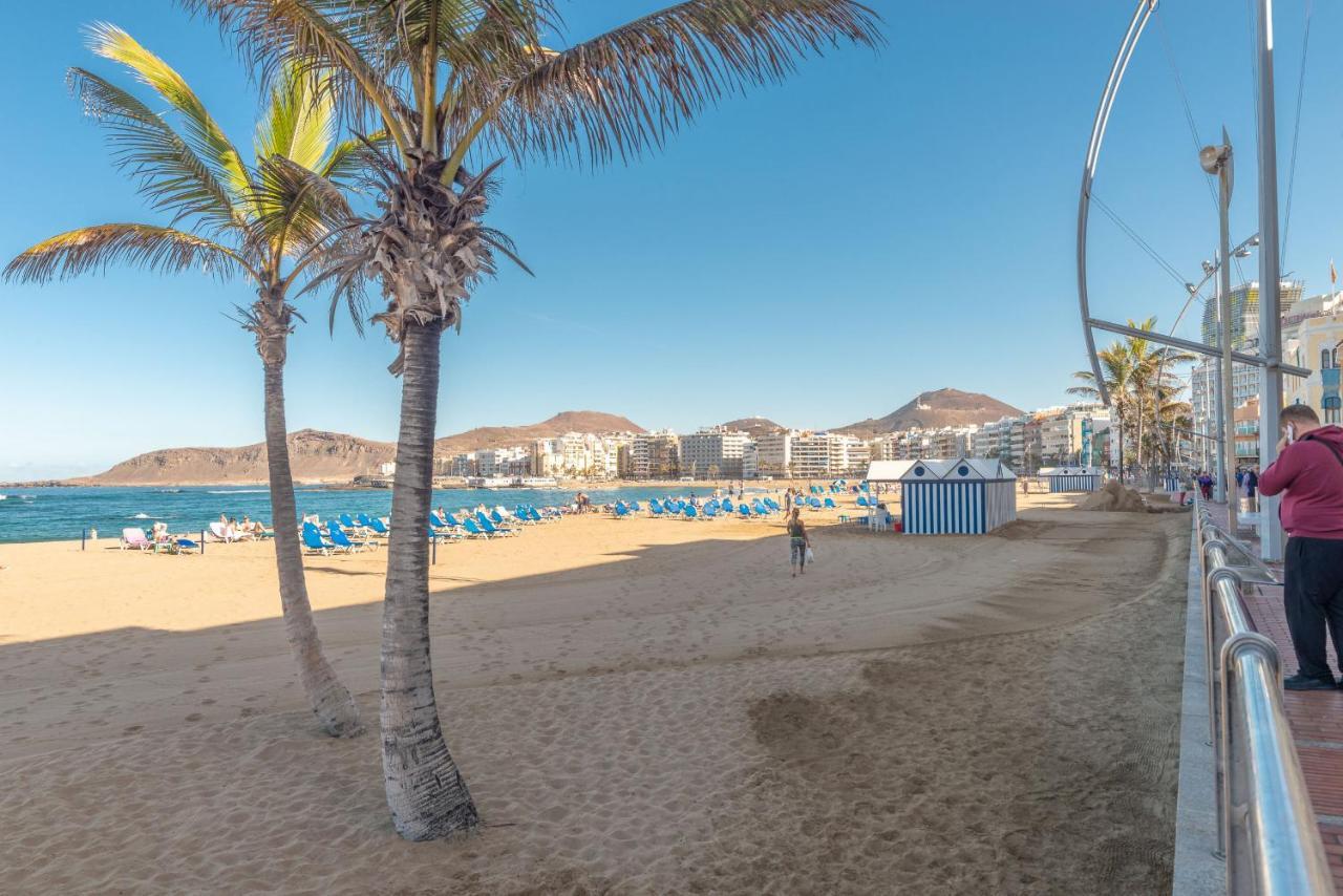 Estudio Con Balcon Playa Las Canteras Las Palmas de Gran Canaria Exterior foto