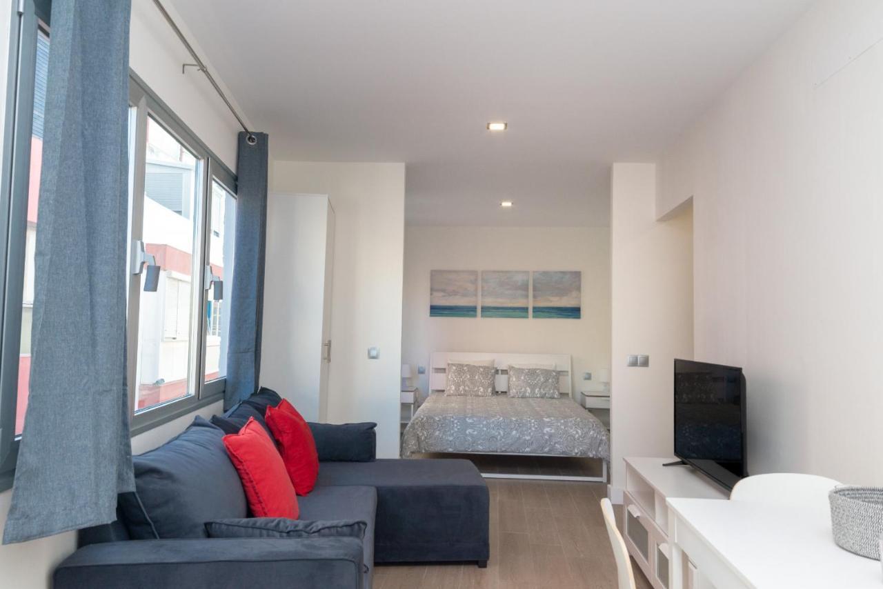 Estudio Con Balcon Playa Las Canteras Las Palmas de Gran Canaria Exterior foto